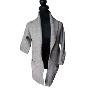 Benedetta B. Women's Size Medium Italian Made Wool, Alpaca Blend Cardigan